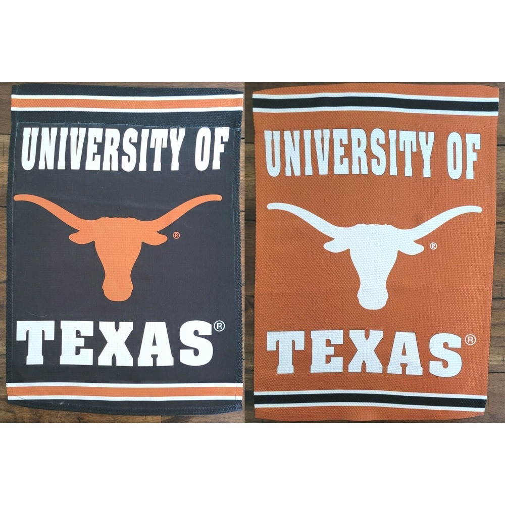 Evergreen Double Side Team Garden Flag University of Texas Longhorns 12.5" x 18"